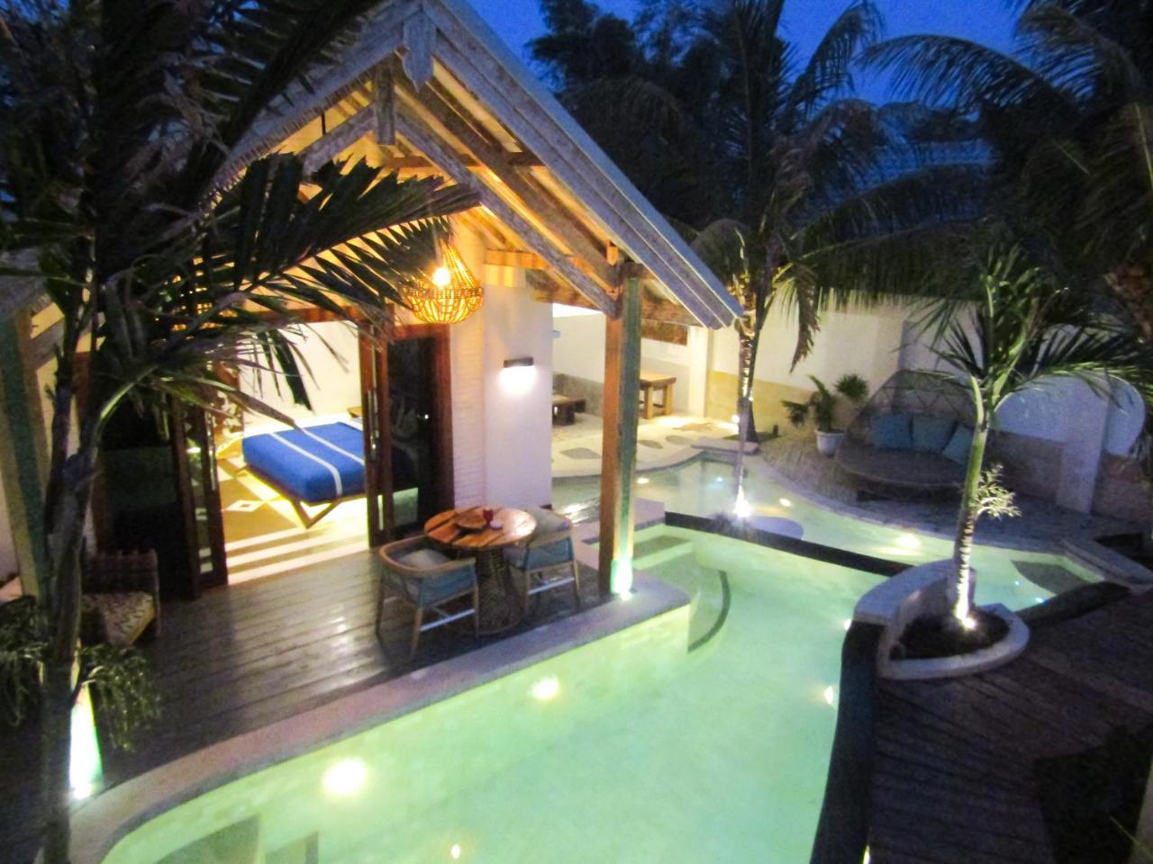 The White Key Luxury Villas Gili Trawangan Exterior foto