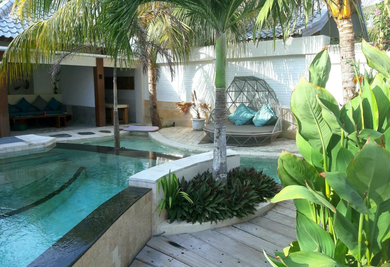 The White Key Luxury Villas Gili Trawangan Exterior foto